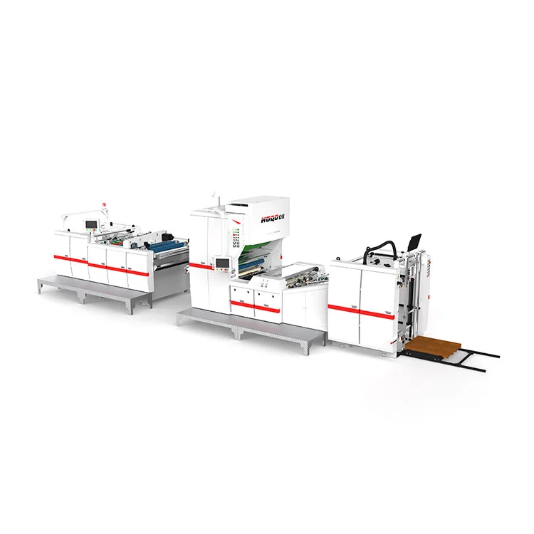 အလိုအလျောက် သံကြိုးဓားအမှုန့်-ဖယ်ရှားရေး Laminating စက်