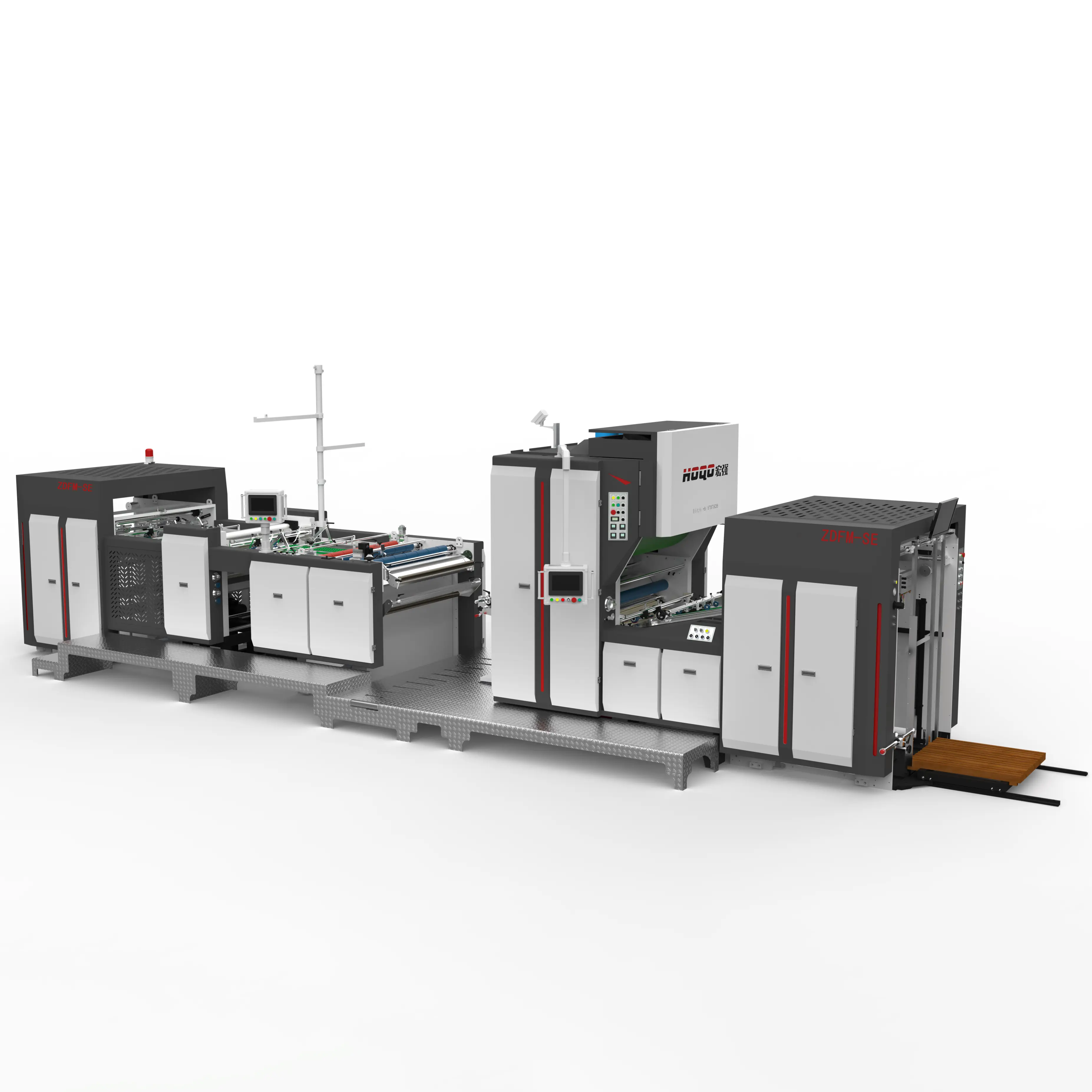 Intelligent Servo Embossing Laminating စက်