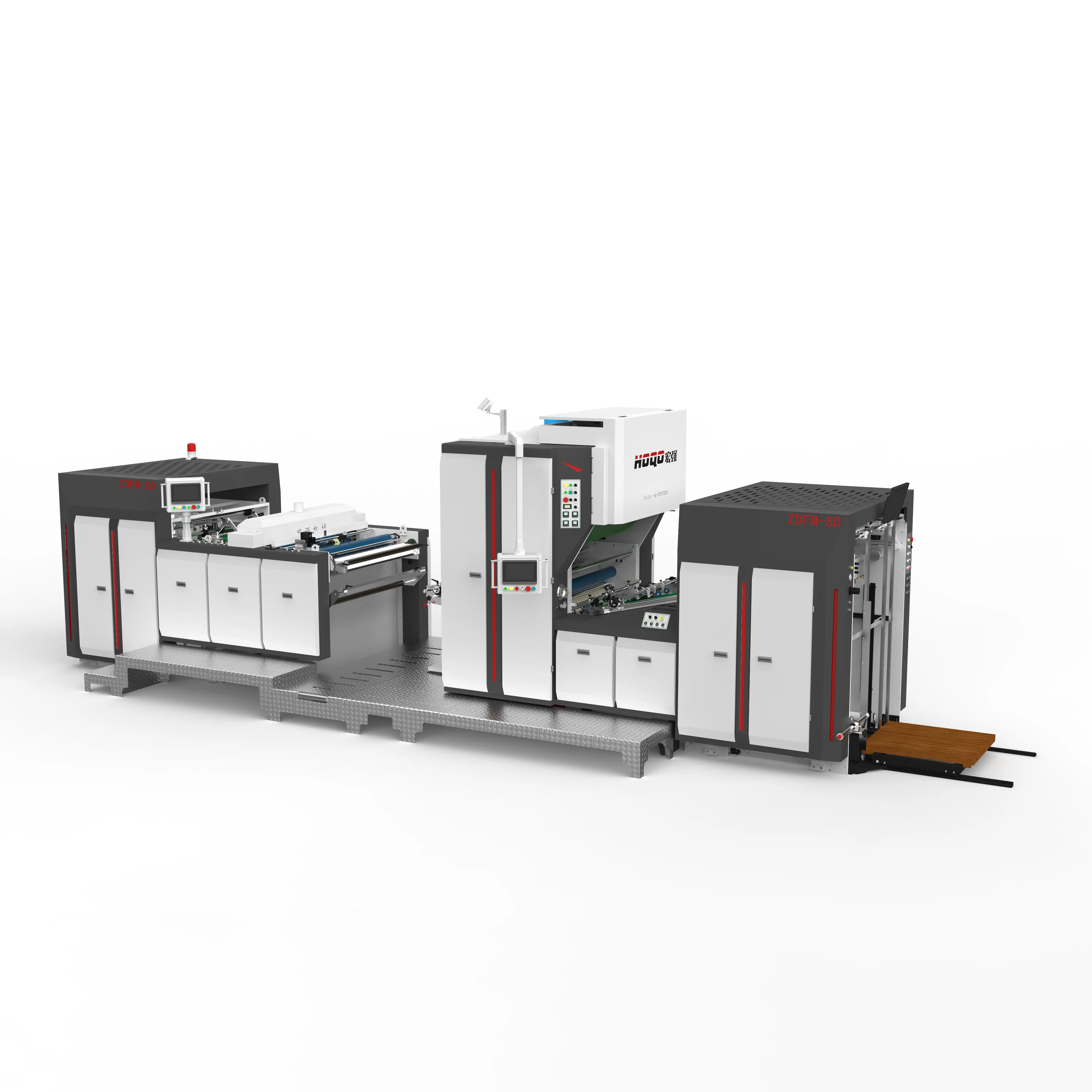 Intelligent Servo Hot Knife Laminating စက်