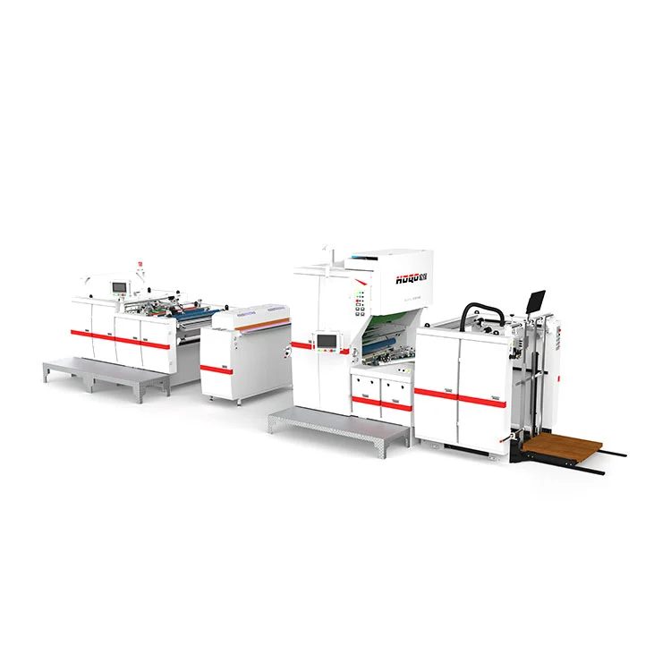 Intelligent Servo UV Curing Laminating စက်
