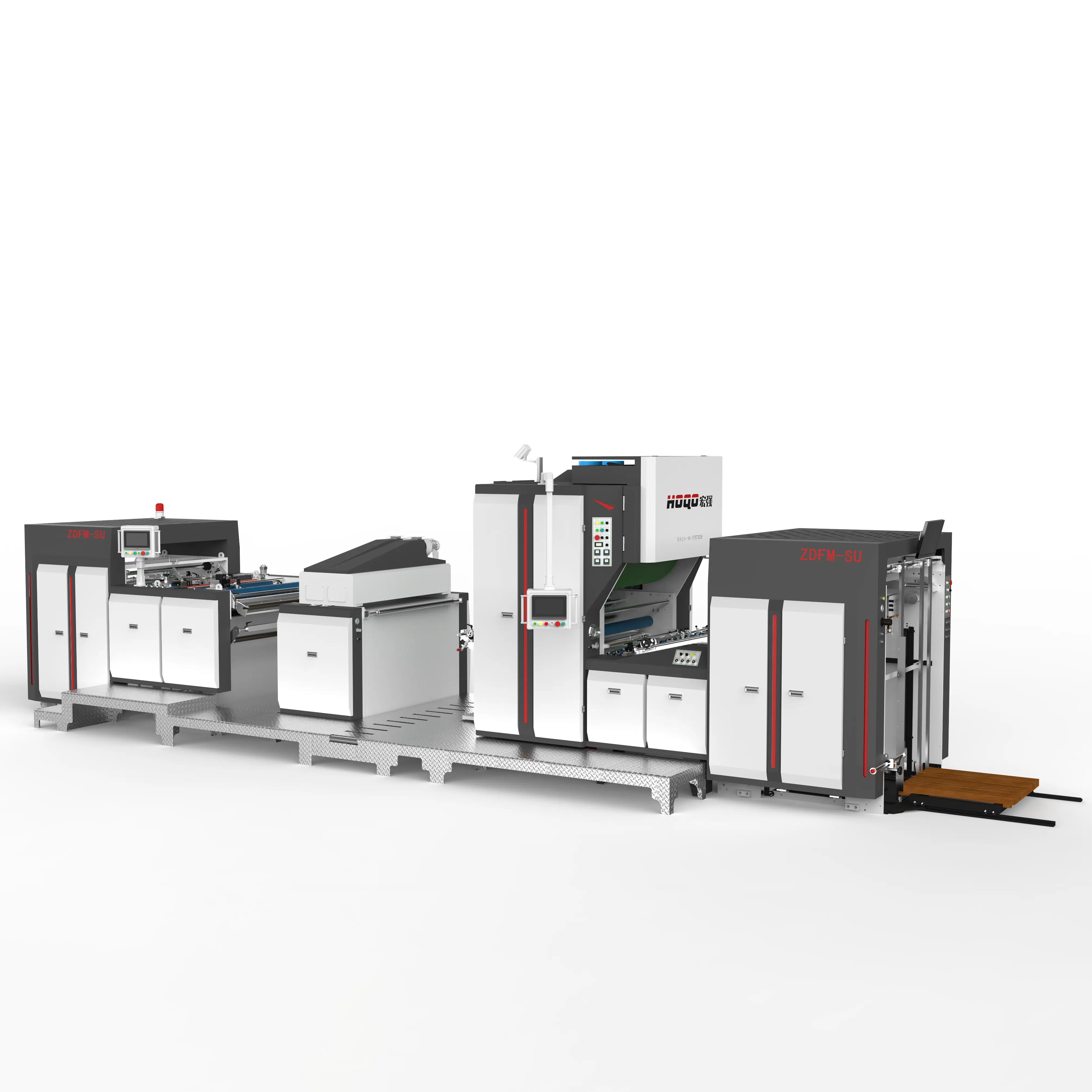 Intelligent Servo UV Curing Laminating စက်