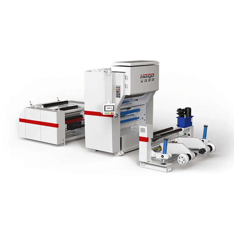 Roll-Paper အလိုအလျောက် Laminating စက်